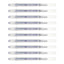 10pcs Sakura Gelly Roll 1.0mm Stardust Colour Pen | Purple Star