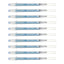 10pcs Sakura Gelly Roll 1.0mm Stardust Colour Pen | Blue Star