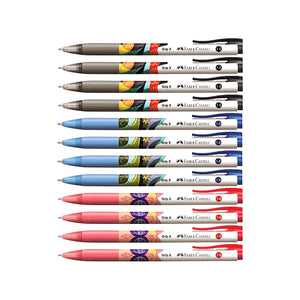 12pcs Faber Castell Grip X10 Ball Point Pens 1.0mm