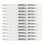 12pcs Sakura Gelly Roll Classic White Gel Ink Pen | Fine