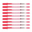 9pcs Sakura Gelly Roll 1.0mm Moonlight Pen | Fluorescent Vermilion