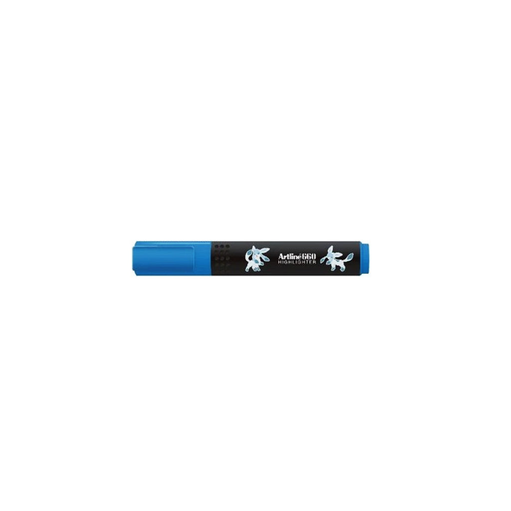Artline 660 Highlighter Pokemon Edition | Fluoroscent Blue - 4549441023262