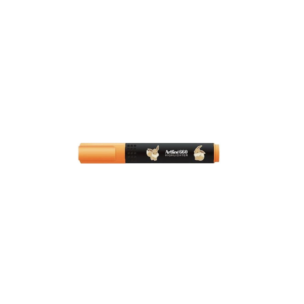 Artline 660 Highlighter Pokemon Edition | Fluoroscent Orange - 4549441023231