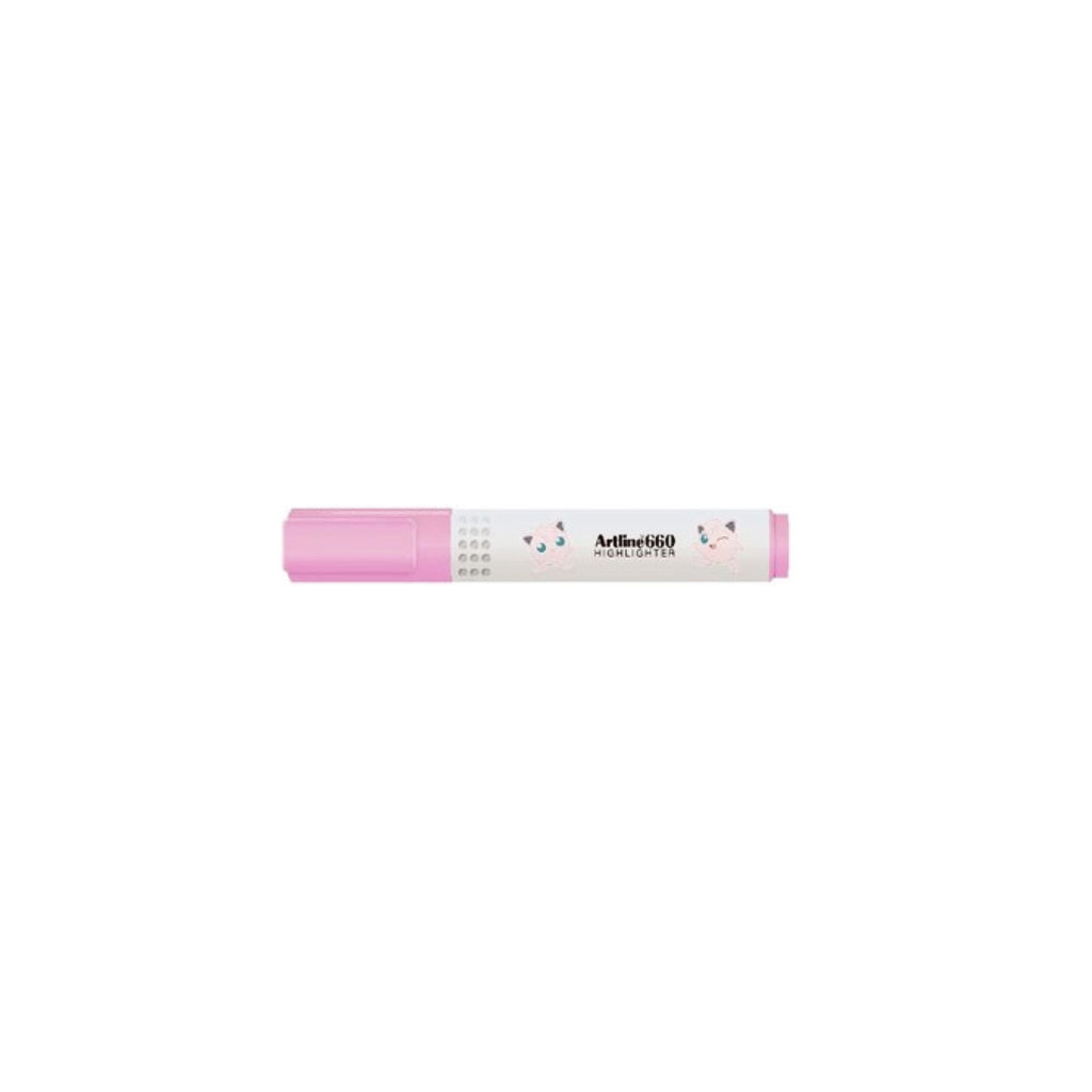 Artline 660 Highlighter Pokemon Edition | Pastel Pink - 4549441023309