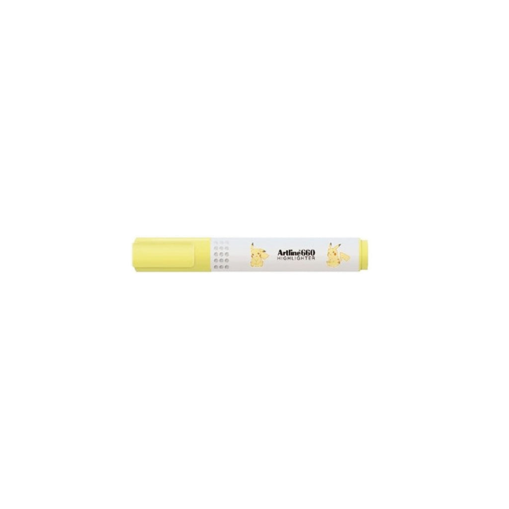 Artline 660 Highlighter Pokemon Edition | Pastel Yellow - 4549441023286