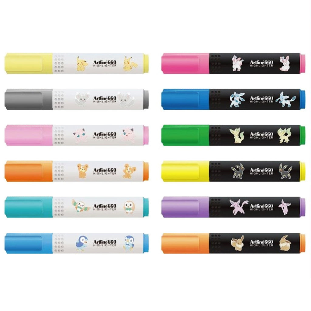 Artline 660 Highlighter Pokemon Edition