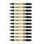 12pcs Artline 70 High Performance Permanent Marker | Black
