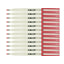 12pcs Artline 210 Medium 0.6mm Fineliner Pen - Red