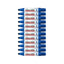 12 pcs Artline 5109A Whiteboard Marker 10.0mm Chisel Nib | Blue