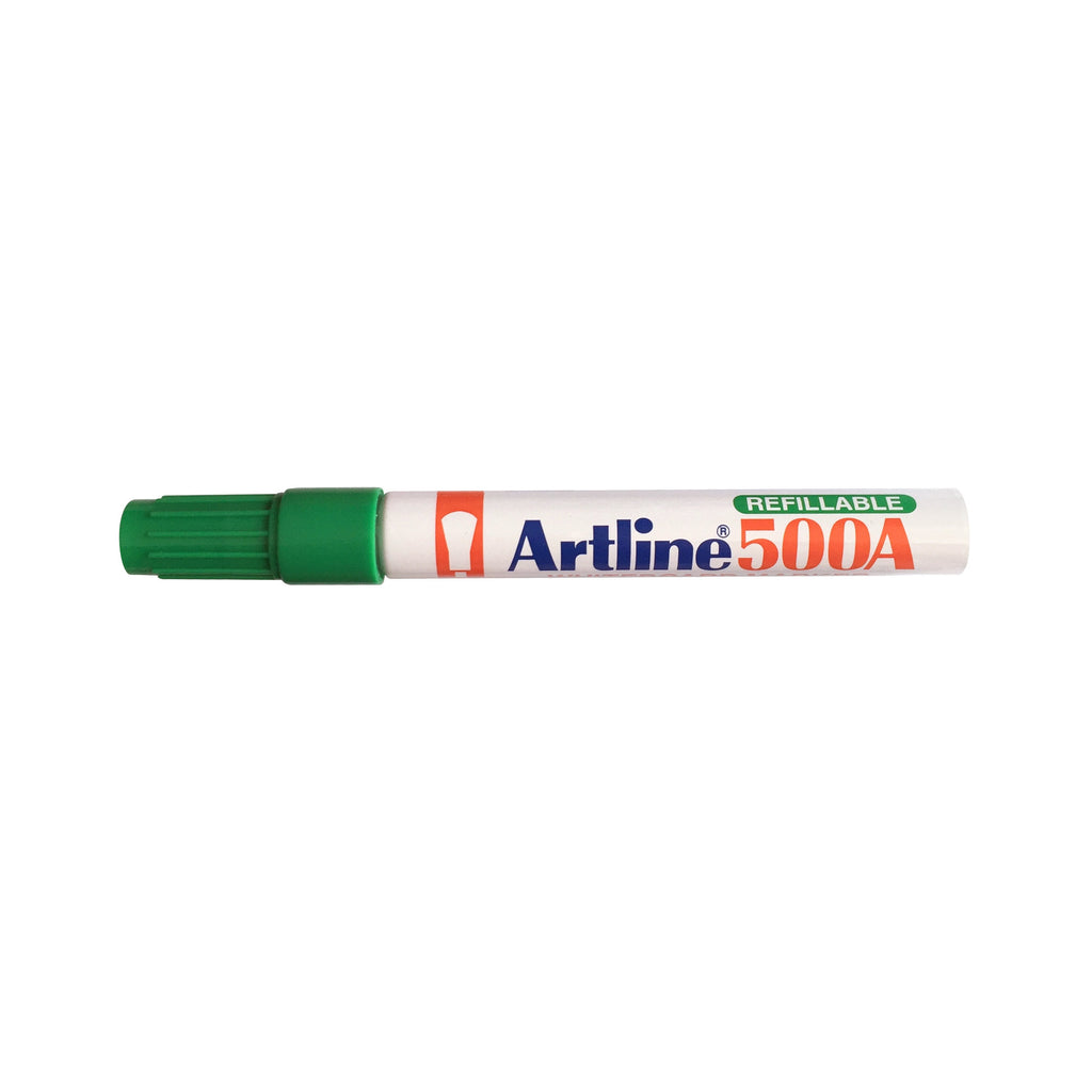 Artline 500A Whiteboard Marker Pen | 2mm Bullet Point | Green