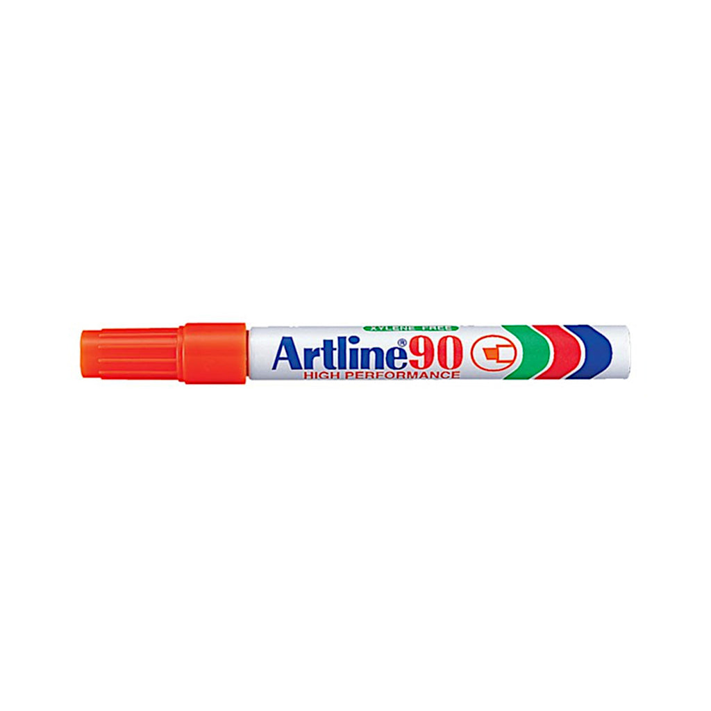 Artline 90 High Performance Permanent Marker - Orange