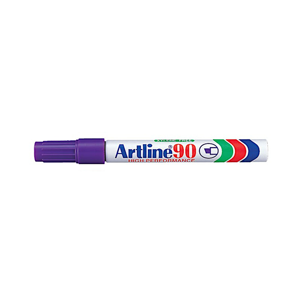 Artline 90 High Performance Permanent Marker - Purple