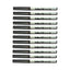 12pcs Artline 210 Medium 0.6mm Fineliner Pen - Black