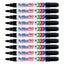 10Pcs Artline 90 High Performance Permanent Marker - Black