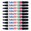 10Pcs Artline 90 High Performance Permanent Marker - Black