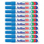 10Pcs Artline 90 High Performance Permanent Marker - Lt. Blue