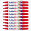 10Pcs Artline 90 High Performance Permanent Marker - Red