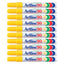 10Pcs Artline 90 High Performance Permanent Marker - Yellow