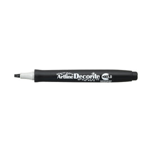 Artline Decorite Marker Flat Style 3.0mm - Black