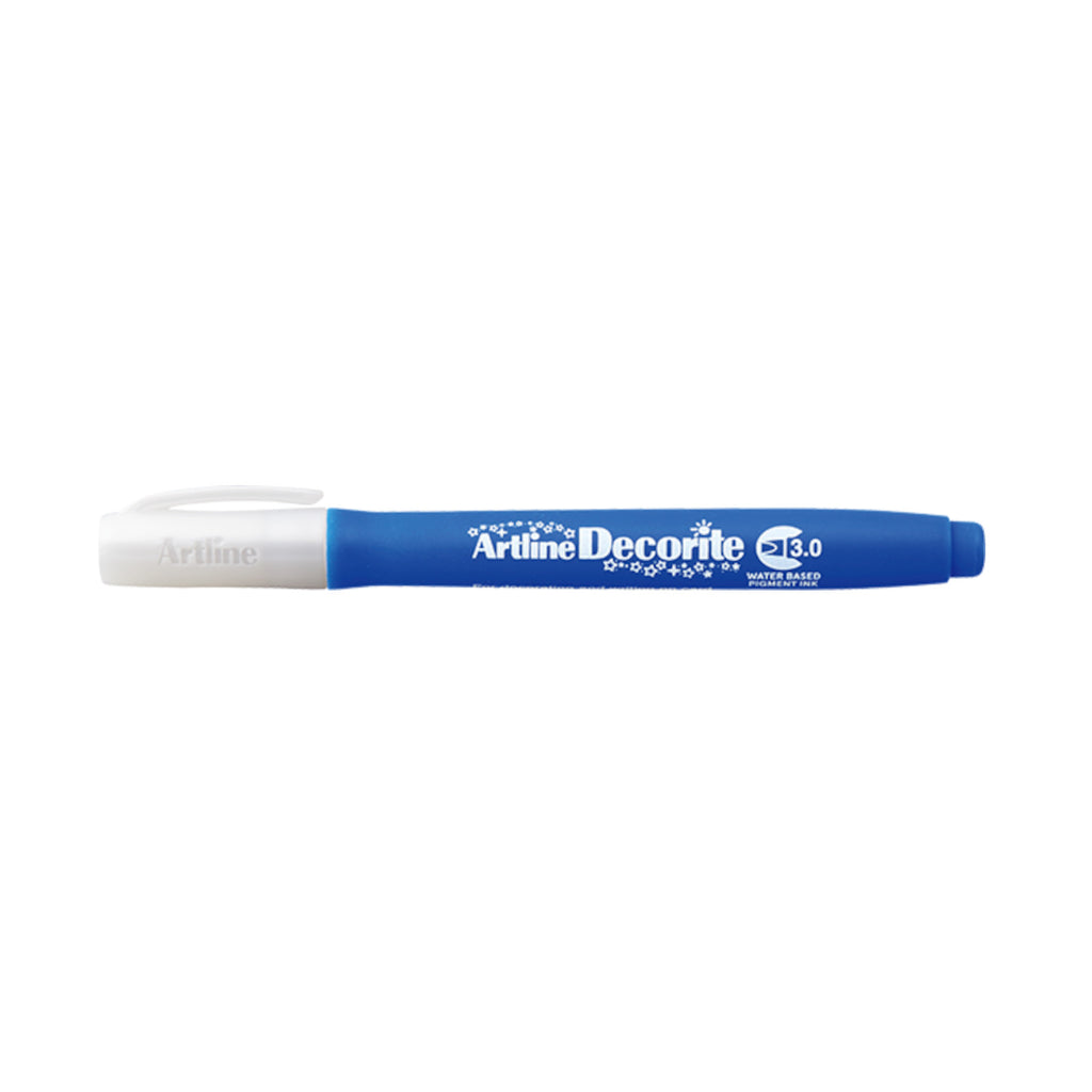Artline Decorite Marker Flat Style 3.0mm - Blue