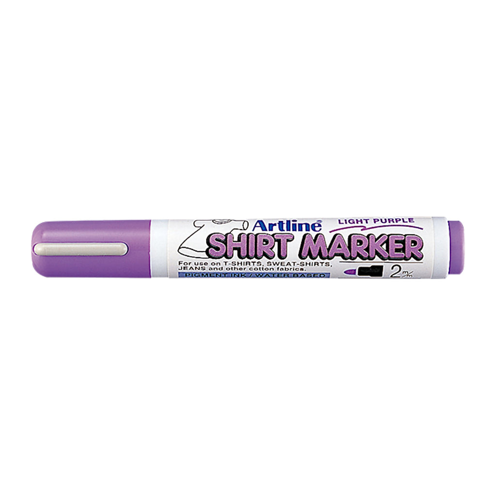 Artline Shirt Marker 2mm - Light Purple