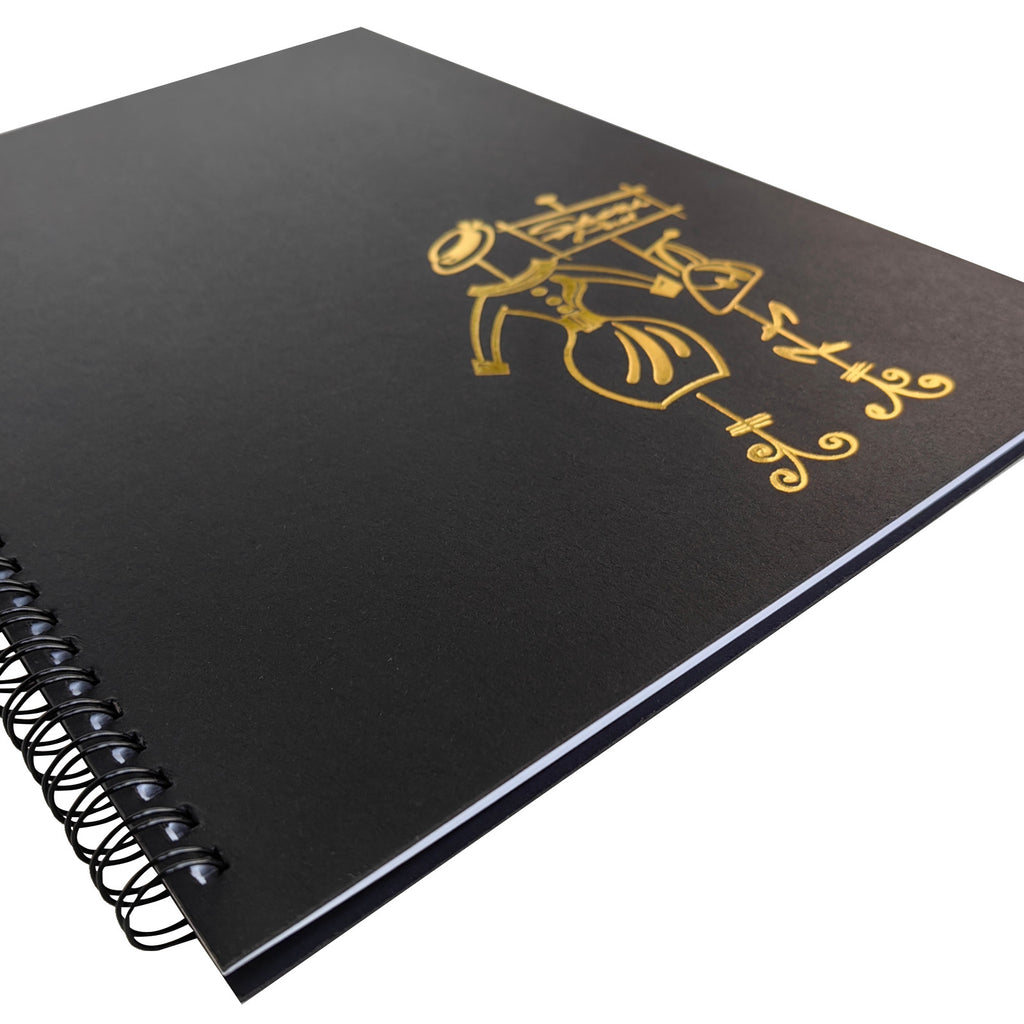 Hardcover Side Binding Sketch Book 135GSM 23'S - 187mm x 276mm