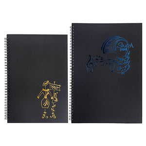 Hardcover Side Binding Sketch Book 135GSM 23'S