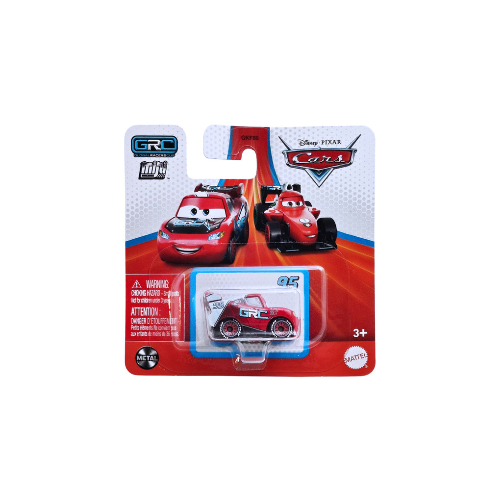 Disney and Pixer Cars Mini Racers | Lightning Mcqueen - Red