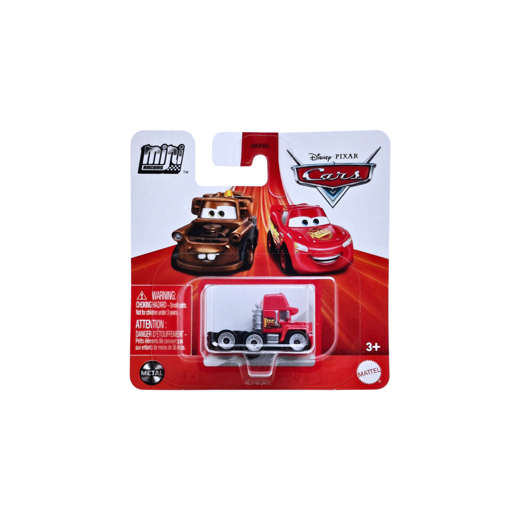 Disney and Pixer Cars Mini Racers | Mack - Red