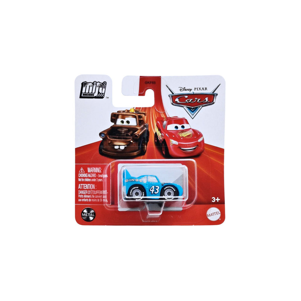 Disney and Pixer Cars Mini Racers | Strip Weathers AKA "The King" - Blue