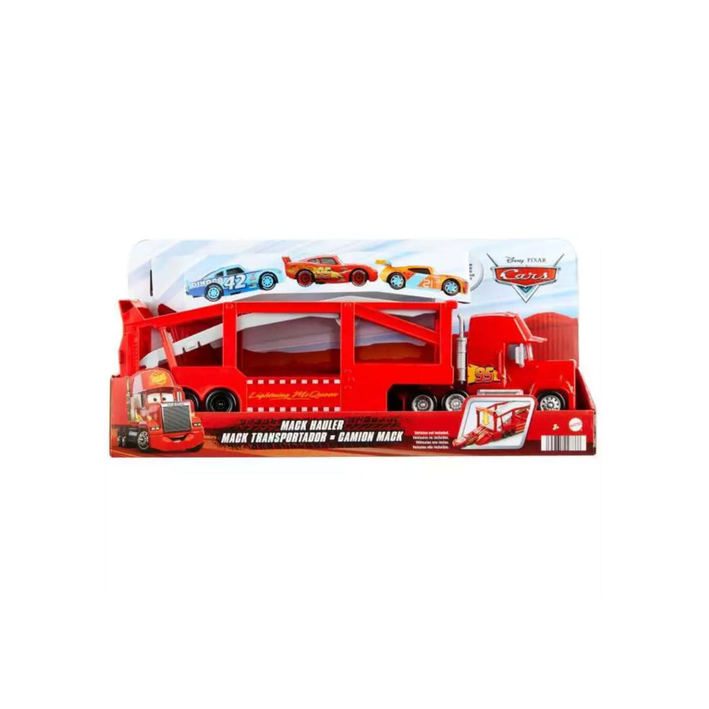 Disney Pixar Cars Mack Hauler Transporter Truck With Ramp