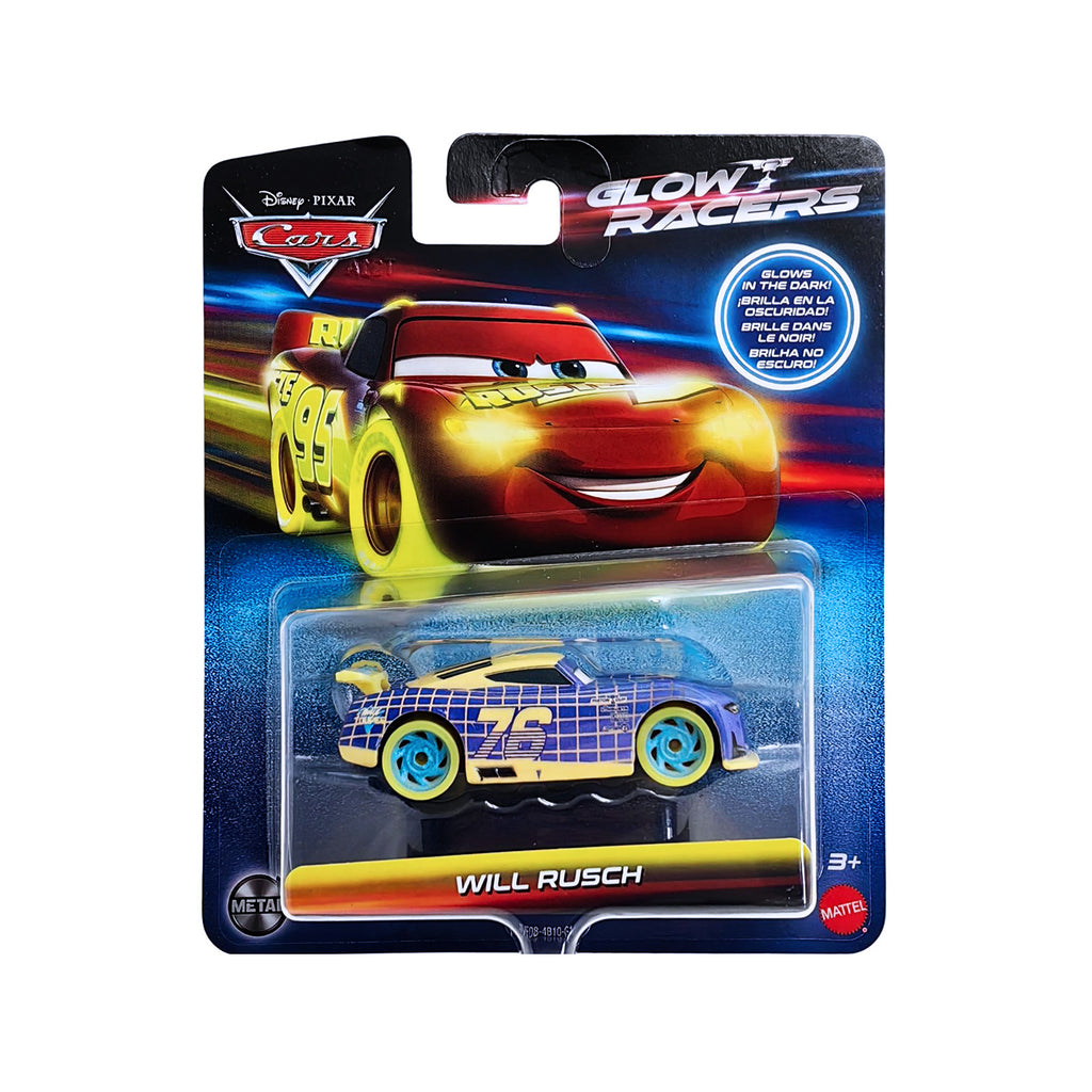 Disney and Pixer Cars Glow Racers | Will Rusch - Purple