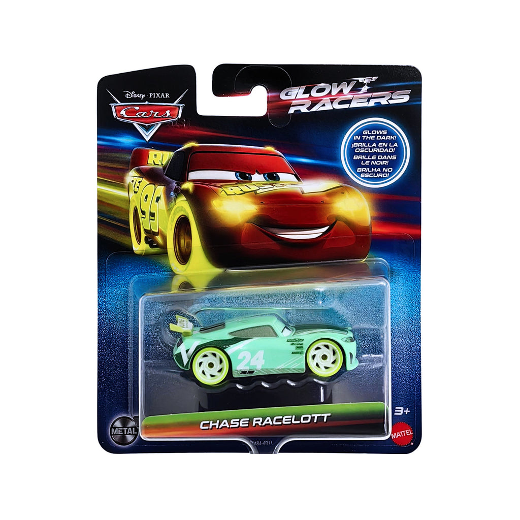 Disney and Pixer Cars Glow Racers | Chase Racelott - Green