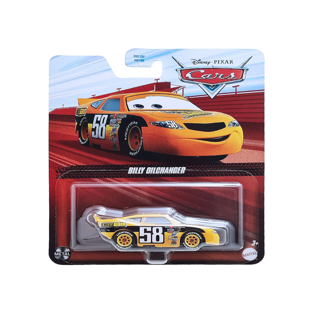 Disney Cars 1:55 | Billy Oilchanger - Yellow (GKB07) - 887961822267