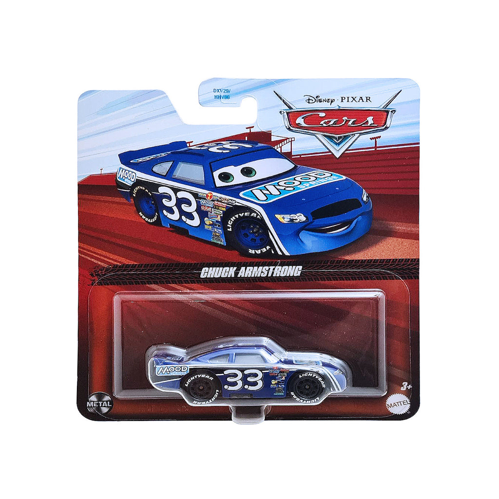 Disney Cars 1:55 | Chuck Armstrong - Blue (GBY23) - 887961839258