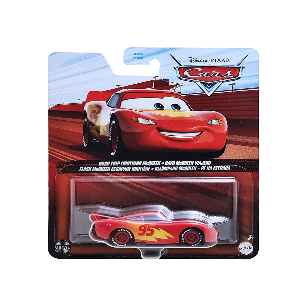 Disney Cars 1:55 | Road Trip Lightning McQueen - Red (HKY34) - 194735110407