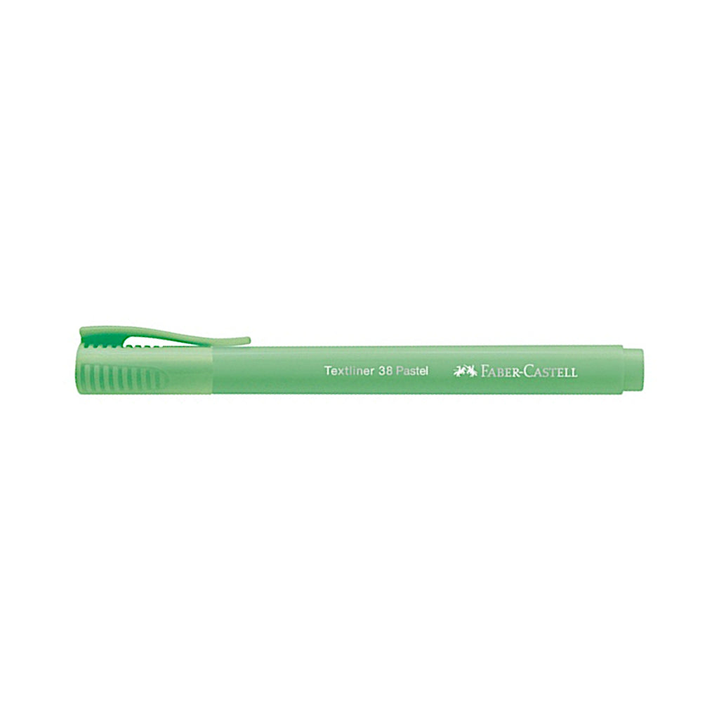 Faber Castell Textliner 38 Pastel Colour Highlighter - Light Green
