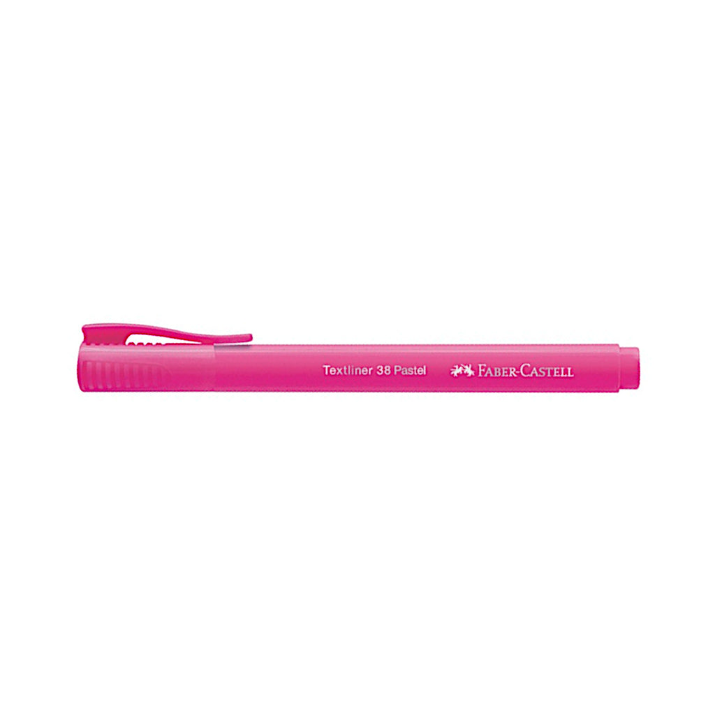 Faber Castell Textliner 38 Pastel Colour Highlighter - Purple Pink