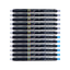 12pcs Faber Castell Arte Gel Ink Pen | Astro Series | 0.7mm Black & Blue