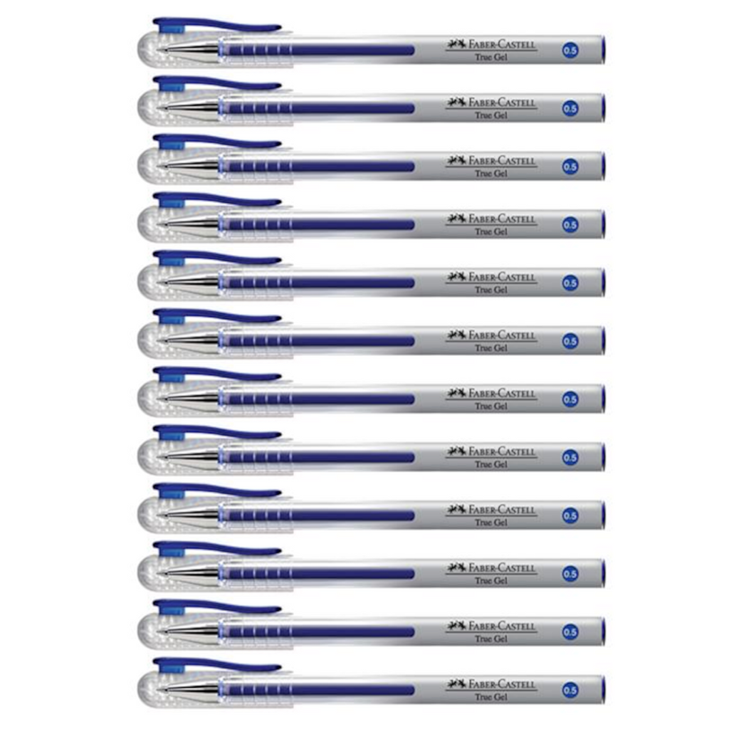 12pcs Faber Castell True Gel 0.5mm