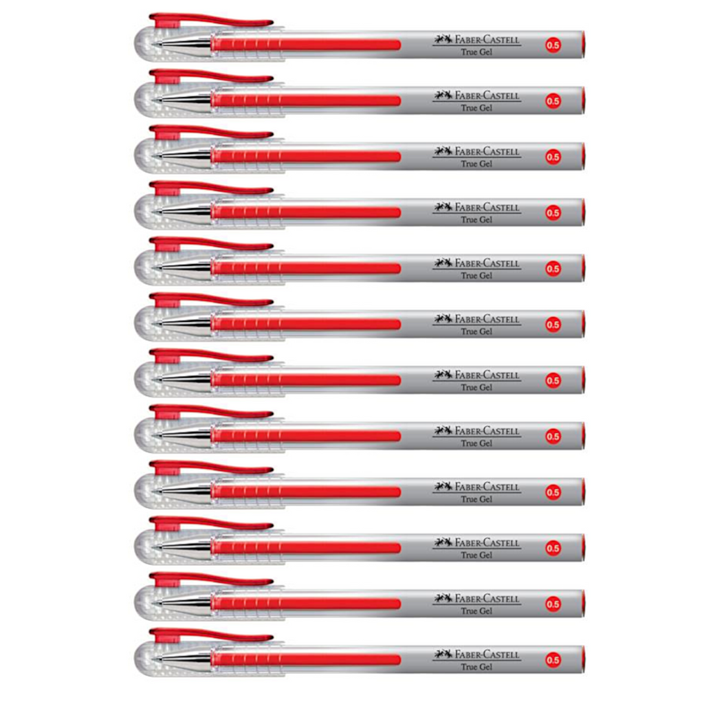 12pcs Faber Castell True Gel 0.5mm