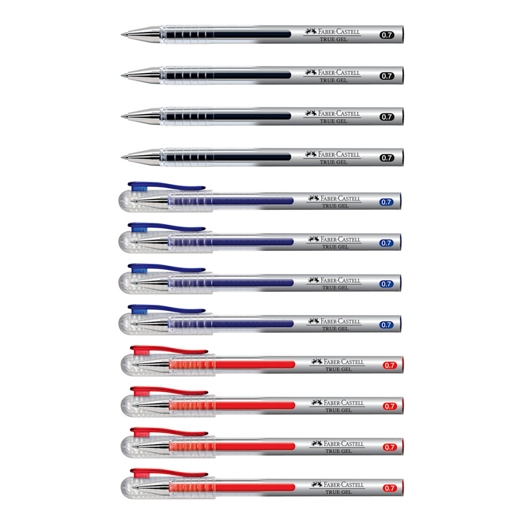 12pcs Faber Castell True Gel 0.7mm