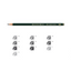 Faber Castell Graphite Pencil 9000 Black Lead - 1 Pencil