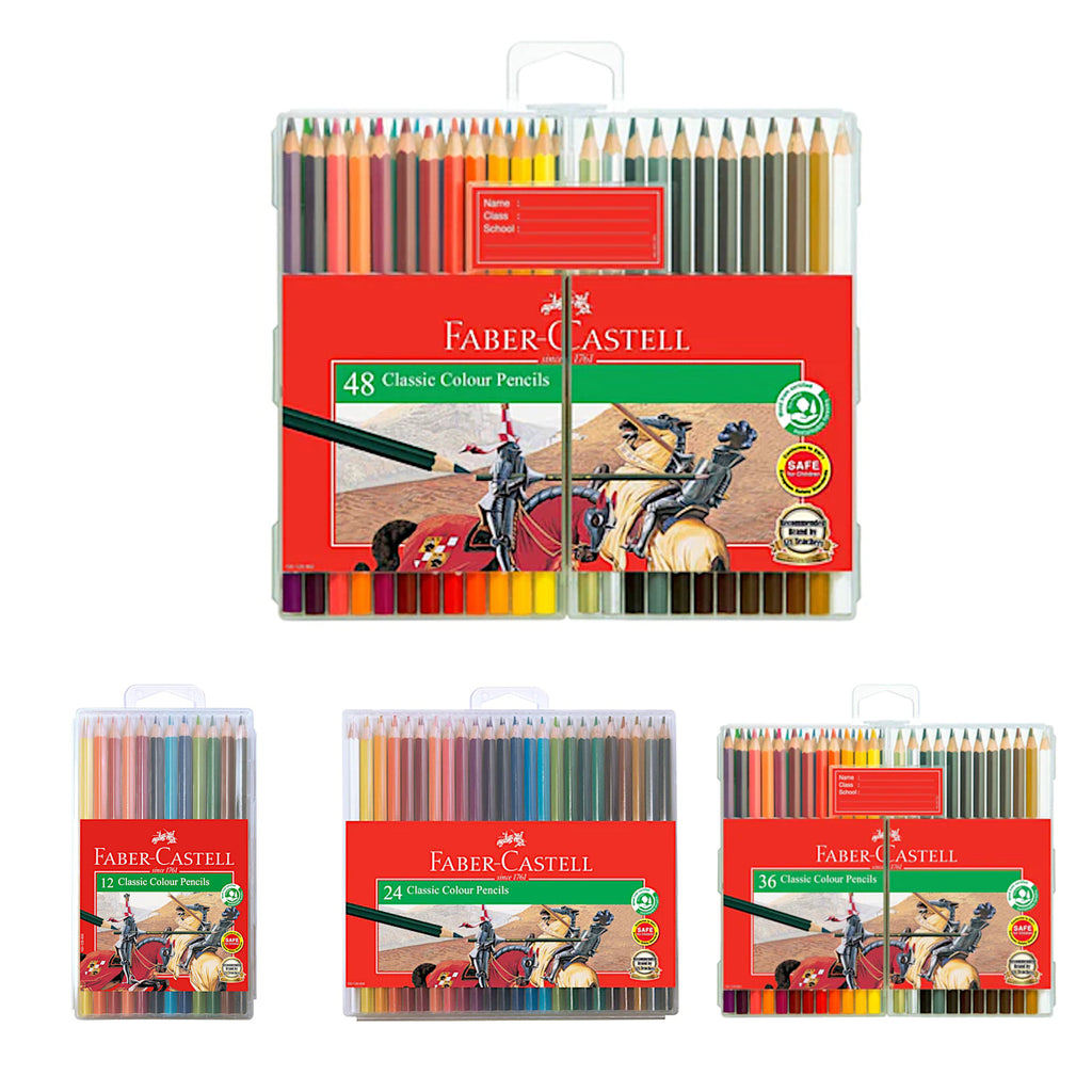 Faber Castell Classic Colour Pencils Sets