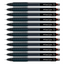 12pcs Faber Castell Fast Gel Z 0.7mm Pen - Red