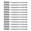 12pcs Faber Castell NX23 Ball Pen 0.5mm - Black