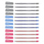 12pcs Faber Castell NX23 Ball Pen 0.5mm | Black Blue Red