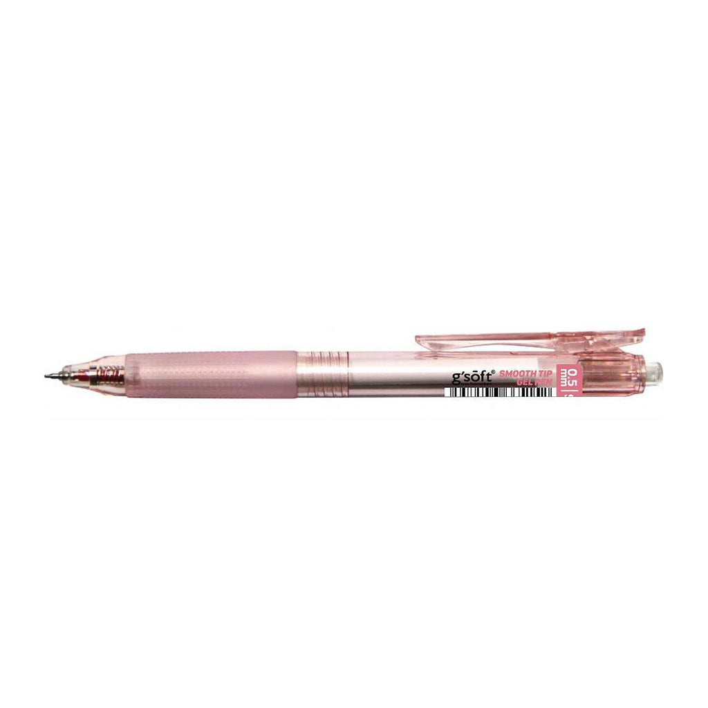 G'Soft ST5 Gel Ink Pen 0.5mm|  Red