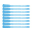 8pcs G'Soft GM7 0.7mm Ballpoint Colour Pen - Light BLue