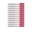 12pcs G'Soft RX5 Semi Gel Ball Point Pen 0.5mm - Red